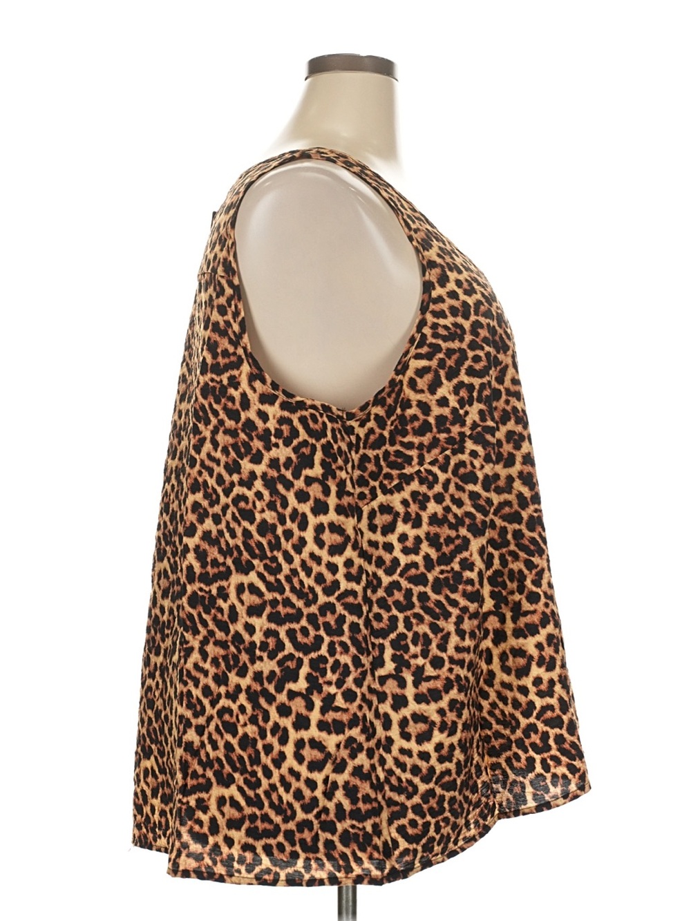 NWT Torrid On The Prowl Leopard Print Scoop Neck Tank Top Size 3 3X - Picture 4 of 7